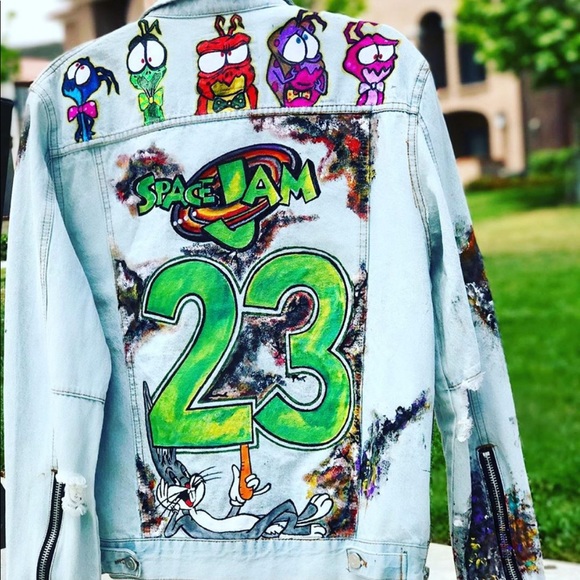 space jam jean jacket
